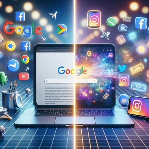 { "meta_title": "Google Ads vs. Social Ads: Der umfassende Vergleich", "meta_description": "Erfahren Sie, welche Werbeplattform für Ihr Unternehmen am effektivsten ist: Google Ads oder Social Ads?", "keywords": "Google Ads, Social Ads, Online-Werbung, digitale Marketingstrategien, Werbeplattformen" }