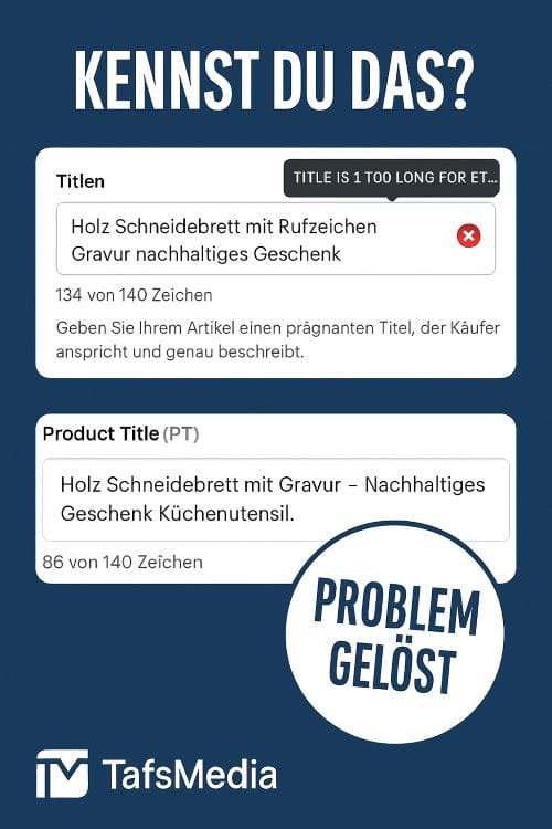 Etsy SEO Texter von Tafsmedia.com