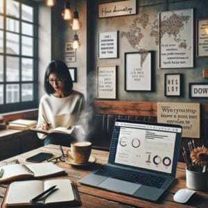 { "meta_title": "Google Trends für Deine Content-Strategie nutzen", "meta_description": "Google Trends hilft dir, aktuelle Themen zu entdecken, Nachfrage zu analysieren und Veröffentlichungen optimal zu timen. Erhöhe deine Reichweite!", "keywords": "Google Trends, Content-Strategie, Themenfindung, Nachfrageanalyse, SEO", "slug": "google-trends-content-strategie", "og_title": "Entdecke, wie Google Trends Deine Content-Strategie revolutionieren kann!", "og_description": "Lerne, Google Trends effektiv zu nutzen, um relevante Themen für Deine Inhalte zu finden und damit Deine Reichweite zu maximieren.", "h2": "Wie Du Google Trends für eine erfolgreiche Content-Strategie einsetzt", "image_prompt": "A vibrant workspace featuring a laptop with Google Trends open, surrounded by notebooks, a coffee cup, and motivational quotes on a wall, creating an inspiring atmosphere." }