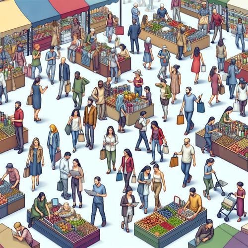 { "meta_title": "Zielgruppe regelmäßig neu definieren für den Erfolg", "meta_description": "Zielgruppe neu definieren: Reagiere auf Veränderungen und optimiere deine Marketingstrategien für mehr Erfolg.", "keywords": "Zielgruppendefinition, Marketingstrategien, Marktveränderungen, Kundenbindung, Wettbewerbsanalyse", "slug": "zielgruppe-neu-definieren", "og_title": "Warum du deine Zielgruppe regelmäßig überdenken solltest", "og_description": "Entdecke, wie die regelmäßige Neudefinition deiner Zielgruppe dir helfen kann, auf Veränderungen im Markt zu reagieren und erfolgreich zu bleiben.", "h2": "Die Notwendigkeit der regelmäßigen Zielgruppenevaluierung für dein Unternehmen", "image_prompt": "A vibrant market scene showing diverse people engaging with various products, highlighting the importance of understanding consumer behavior and trends." }