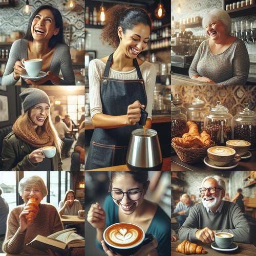 { "meta_title": "Humor in der Markenkommunikation: Menschlicher werden", "meta_description": "Humor macht Marken menschlicher. Entdecke, wie du mit witziger Kommunikation deine Zielgruppe erreichst und stärkere Bindungen schaffst.", "keywords": "Humor, Markenkommunikation, Kundenbindung, Zielgruppe, Marketingstrategie", "slug": "humor-in-der-markenkommunikation", "og_title": "Wie Humor deine Marke menschlicher macht", "og_description": "Entdecke die Kraft des Humors in der Markenkommunikation. Lerne, wie du witzige Inhalte nutzen kannst, um deine Zielgruppe zu begeistern.", "h2": "So gelingt es dir, deine Marke mit Humor menschlicher zu gestalten", "image_prompt": "A warm coffee shop scene with a friendly barista making coffee, inviting atmosphere, light laughter in the air, diverse group of people enjoying their morning drinks." }