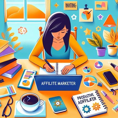 { "meta_title": "Affiliate-Marketing: So startest du erfolgreich", "meta_description": "Affiliate-Marketing ist der Schlüssel zu passivem Einkommen. Starte jetzt deine Reise mit hilfreichen Tipps und Strategien.", "keywords": "Affiliate-Marketing, passives Einkommen, Partnerprogramme, Online-Marketing, Nische wählen", "slug": "affiliate-marketing-starten", "og_title": "Starte deine erfolgreiche Reise im Affiliate-Marketing", "og_description": "Entdecke die Welt des Affiliate-Marketings und lerne, wie du mit cleveren Strategien passives Einkommen generieren kannst. Lass dich inspirieren!", "h2": "Dein Einstieg ins Affiliate-Marketing: Tipps und Strategien für den Erfolg", "image_prompt": "A vibrant and engaging workspace with a laptop, notepad, and coffee cup, symbolizing a productive affiliate marketer. The setting should feel warm and inviting, inspiring creativity and focus." }