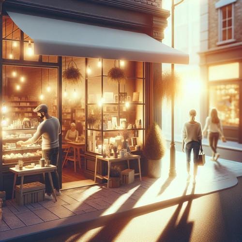 { "meta_title": "Google Ads für lokale Unternehmen erklärt", "meta_description": "Lokale Google Werbung meistern: Erfahre, wie du in deiner Region sichtbarer wirst und gezielt neue Kunden erreichst.", "keywords": "google ads lokal, lokale werbung, standortbezogene anzeigen, google ads tipps, lokale keywords", "slug": "google-ads-lokale-unternehmen", "og_title": "So werden lokale Unternehmen mit Google Ads wirklich sichtbar", "og_description": "Erfahre, wie lokale Firmen durch gezielte Anzeigen, regionale Keywords und optimale Landing Pages mehr Kunden gewinnen können.", "h2": "Wie lokale Unternehmen Google Ads nutzen können, um in ihrer Stadt besser gefunden zu werden", "image_prompt": "Cozy small local business storefront in warm morning light, city street atmosphere, soft shadows, inviting look, subtle tech elements suggesting digital marketing, no text." }