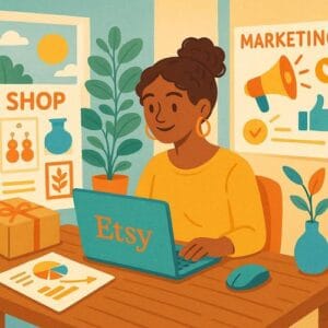 5 Fehler, die Etsy-Verkäufer:innen vermeiden sollten Etsy, Verkäufer, Fehler, Shop-Optimierung, Marketing