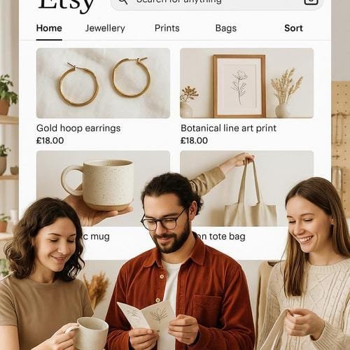 Steigere deine Etsy-Verkäufe mit Conversion-Optimierung Etsy, Conversion-Optimierung, Umsatzsteigerung, Produktpräsentation, Kundenbindung