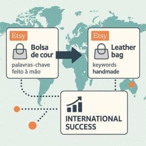 Translate Your Etsy Listings for International Success Etsy, translations, English listings, international sales, keywords