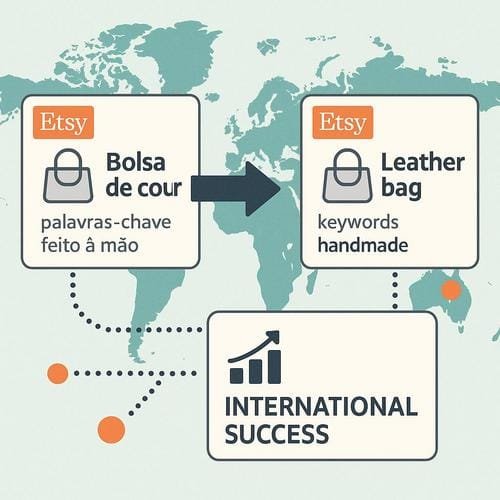 Translate Your Etsy Listings for International Success Etsy, translations, English listings, international sales, keywords