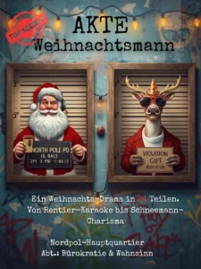 Geschenkbuch Akte-Weihnachtsmann