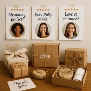 Etsy Bewertungen sammeln & nutzen für mehr Erfolg Etsy, Bewertungen, Kundenservice, Shop, Erfolg