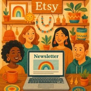 Etsy Newsletter für Kundenbindung erfolgreich starten Etsy Newsletter, E-Mail-Marketing, Kundenbindung, Umsatzsteigerung, Shop-Management