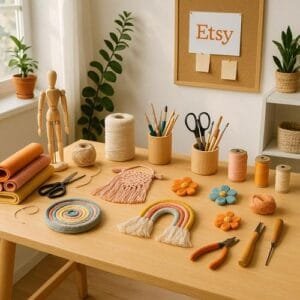 Etsy für Einsteiger – Der Weg zum ersten Verkauf Etsy, Shop eröffnen, kreative Produkte, handgemacht, Verkaufsstrategie