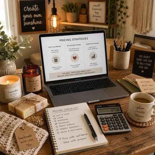 Preise kalkulieren für Etsy-Produkte Etsy, Preisgestaltung, Kalkulation, Verkaufspreis, Gebühren